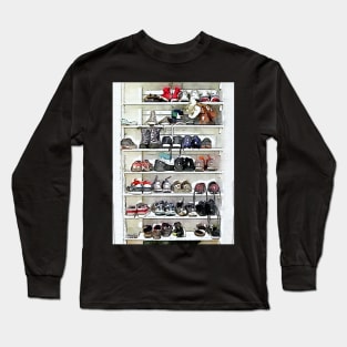 Shoe Shelf Long Sleeve T-Shirt